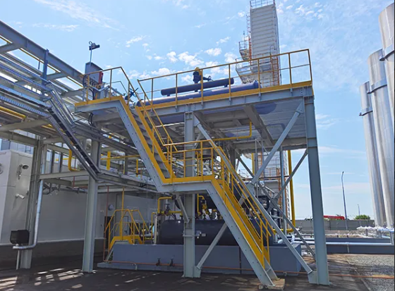 Proyecto ruso de planta de amoníaco CCUS